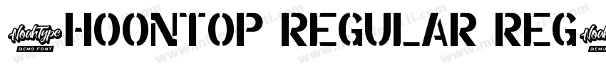 1HoonTop Regular Reg字体转换